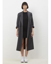David Michael | Gray Heather Grey Long Boy Trench Coat | Lyst