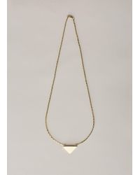 Ming Yu Wang | Metallic Brass Tooth Mini Necklace | Lyst