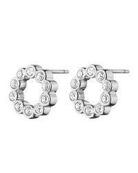 Dyrberg/Kern - Metallic Sally Flower Crystal Earrings - Lyst