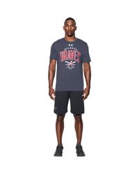 atlanta braves under armour shirt