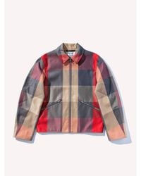 Acne - Red Miles Check Pss18 for Men - Lyst