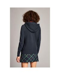 Jack Wills Blue Ivy Raglan Zip Through