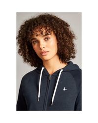 Jack Wills Blue Ivy Raglan Zip Through