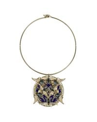 Heaven Tanudiredja | Metallic Round Medallion Necklace | Lyst