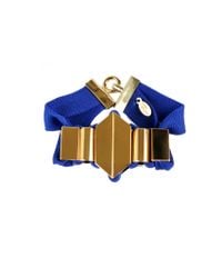 Marion Vidal | Metallic Blue Ribbon Bracelet | Lyst