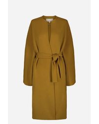 Manteau Lama en laine et cachemire Vanessa Bruno en coloris Natural