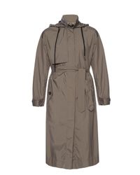 Rag & Bone Green Belted Rain Coat