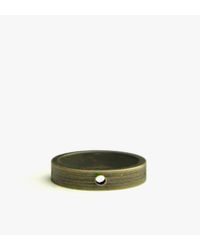 Marmol Radziner - Green Lw Solid Thin Ring - Lyst