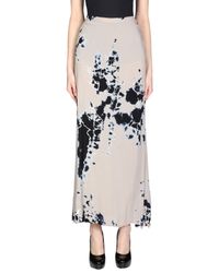 Raquel Allegra Natural Long Skirt