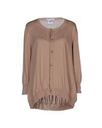 Lamberto Losani Natural Cardigan