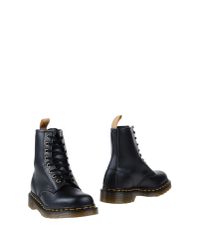 Dr. Martens | Black Ankle Boots | Lyst
