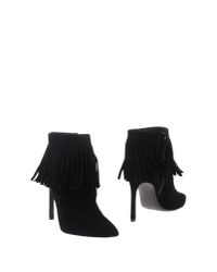 Stuart Weitzman | Black Overtheknee Suede Stretch Boots | Lyst