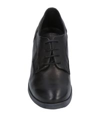 Khrio Leather Lace-up Shoe in Black - Lyst