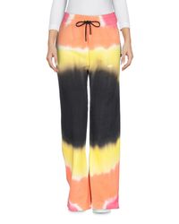 Off-White c/o Virgil Abloh Yellow Casual Trouser
