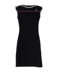Fred Perry Black Short Dress