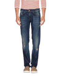 M. Grifoni Denim Blue Denim Pants for men