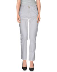 Current/Elliott White Denim Pants