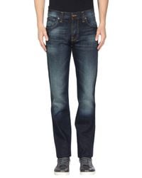 Nudie Jeans Blue Denim Pants for men