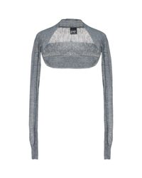 Pf Paola Frani Gray Shrug