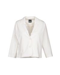 Pf Paola Frani White Blazer
