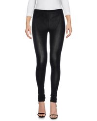 MM6 by Maison Martin Margiela Black Leggings