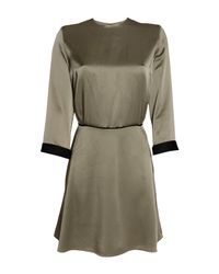 Victoria, Victoria Beckham Green Short Dress