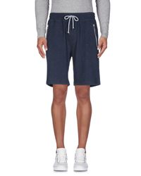 Brunello Cucinelli Blue Bermuda Shorts for men
