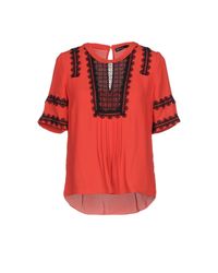 Karen Millen Red Blouse