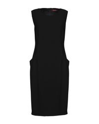Max Mara Studio Black Knee-length Dress