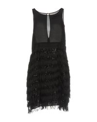 Patrizia Pepe Black Short Dress