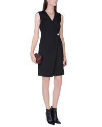Diane von Furstenberg Black Kurzes Kleid