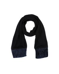 Gianluca Capannolo Black Oblong Scarf