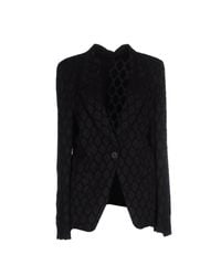 Ann Demeulemeester Black Blazer