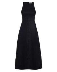 Zimmermann | Black Stranded Flared Midi Dress | Lyst