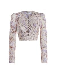 Zimmermann | Multicolor Stranded Laced In Bodice | Lyst