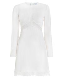 Zimmermann | White Lace Shift Dress | Lyst