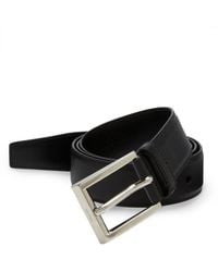 Prada Saffiano Plaque Belt in Blue for Men (90/36) | Lyst  