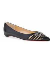 spiked mens shoes - Christian Louboutin Flats | Lyst?