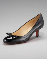 christian louboutin dafsling glittered platform pump - Bavilon Salon