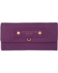 marc jacobs purple wallet