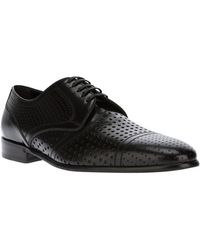 Dolce & Gabbana Perforated Laceup Shoe
