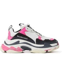 Balenciaga Baskets "Triple S" - Multicolore