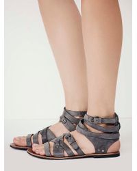 ... People Fp Collection Womens Durango Metal Gladiator Sandals - Lyst