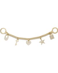 Lyst Michael Kors Pavé Silver Tone Bag Charm In Metallic Michael Kors Pavé Silver Tone Bag Charm Lyst