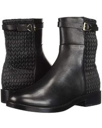 cole haan havana bootie black leather