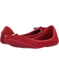 mk city logo ballet flat