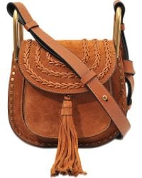 Chlo Hudson Medium Shoulder Bag in Brown (caramel) | Lyst