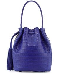 Mulberry Tassel Studded Suede Bag in Blue (ink) | Lyst