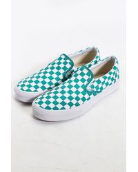 vans checkerboard slip on blau vans checkerboard slip on blau