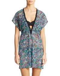 Gottex The Empress Maxi Dress in Multicolor (multi butterfly) | Lyst